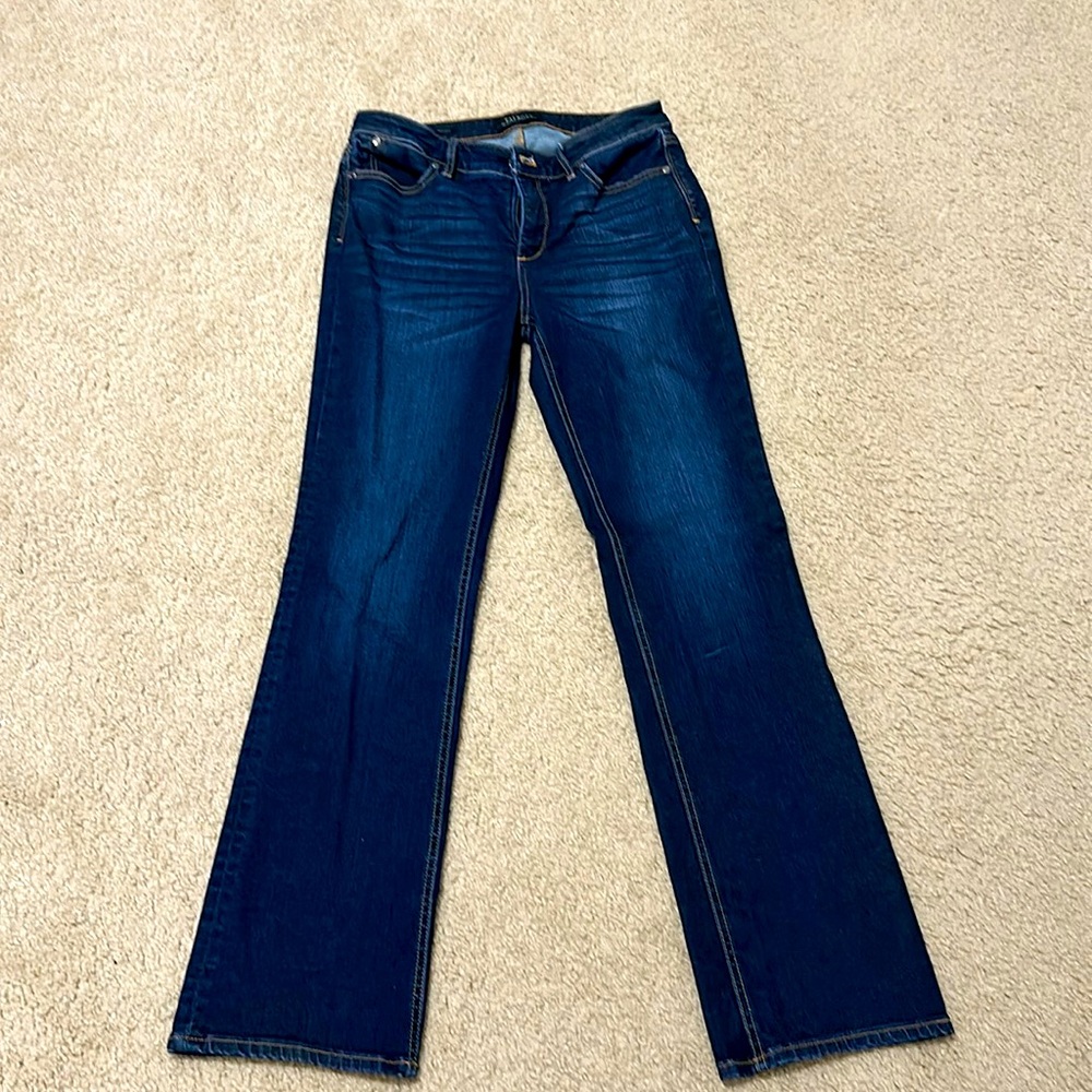 Talbots Flawless 5-pocket bootcut jeans size 8